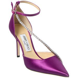Jimmy Choo Talika 85 Satin Pump, Pink